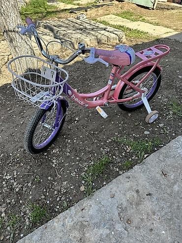 велосипед цена: Детский велосипед, 2-колесный, 4 - 6 лет, Для девочки, Новый — 1