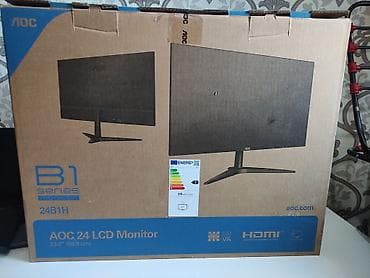 Мониторы: Монитор, AOC, Б/у, LCD, 23" - 24" — 3
