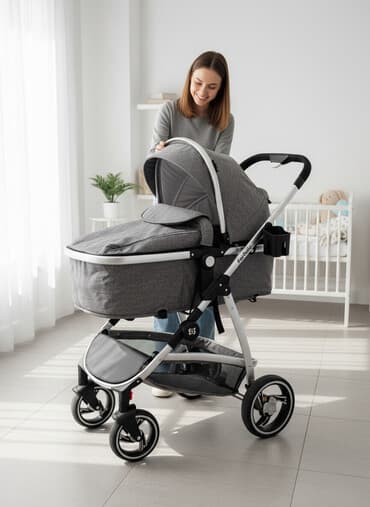 Коляска, Б/у at lalafo.kg Коляска, Б/у