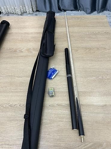 Электр транспорту: Набор для бильярда/пула: разборный кий + чехол и аксессуары Состав — 3