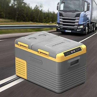 Автомобильный компрессорный холодильник 35 литров. Компрессорный