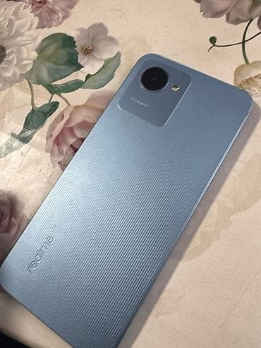 Realme C30s, Б/у, 32 ГБ, цвет - Голубой, 2 SIM