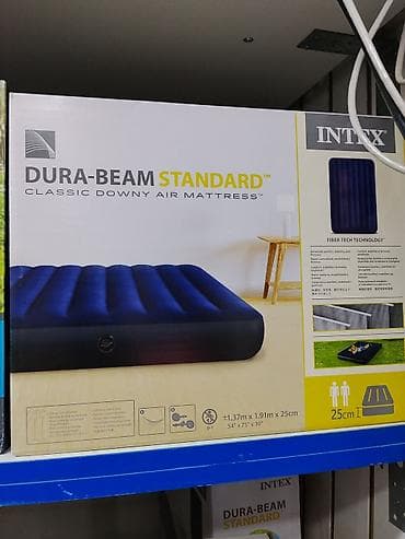 Мебель: Надувной матрас Intex Dura-Beam Standard Classic Downy - Размер: 137 — 1