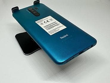 Техника жана электроника: Redmi, Redmi 9, Колдонулган, 64 ГБ, түсү - Көк, 2 SIM — 4