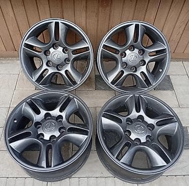 зеркало большие: Литые Диски R 17 Lexus, Комплект, отверстий - 6, Б/у — 1