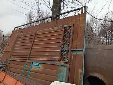 Лак жана боёк материалдары: Металлические ворота из профлиста с усиливающей рамой. - Конструкция — 2