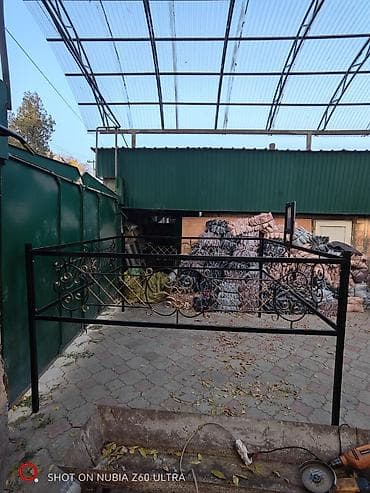 Металлический забор, Другой материал, Декоративный