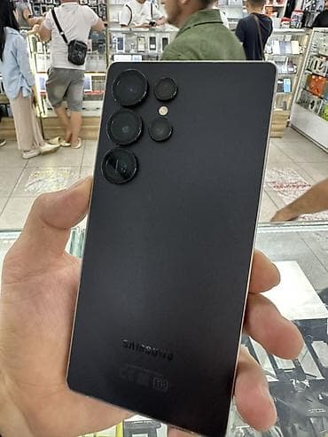 one plus 9: Samsung Galaxy S25 Ultra, Б/у, 256 ГБ, цвет - Черный, 2 SIM — 2