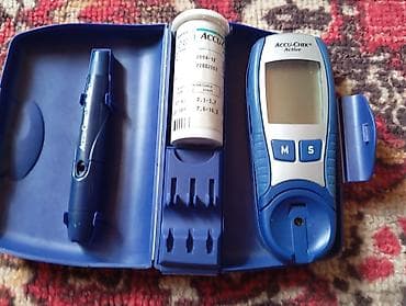 глюкометр цена бишкек: Глюкометр Accu-Chek Active в фирменном пенале Комплект: - Глюкометр — 1