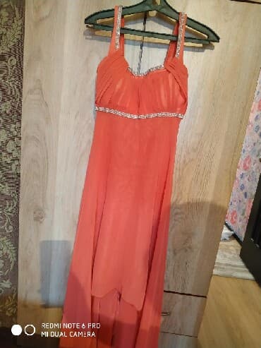 выпускное платье в греческом стиле: L (40), цвет - Розовый — 2