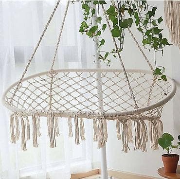 Подвесное кресло, Новый, Платная доставка, Самовывоз, Бесплатная доставка, цвет - Бежевый