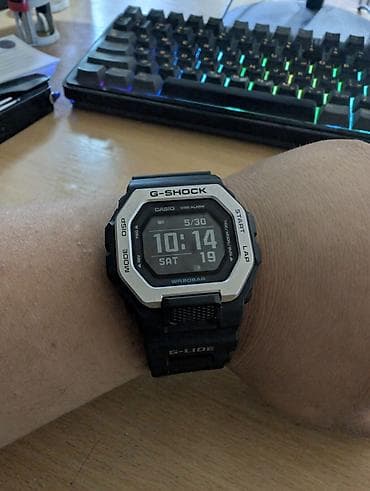 galaxy watch active: Спортивные часы часы, Casio (G-Shock), Альтиметр, Шагомер, Таймер и секундомер, Оригинал, Водонепроницаемые, Синхронизация с другими устройствами, Мужские — 2