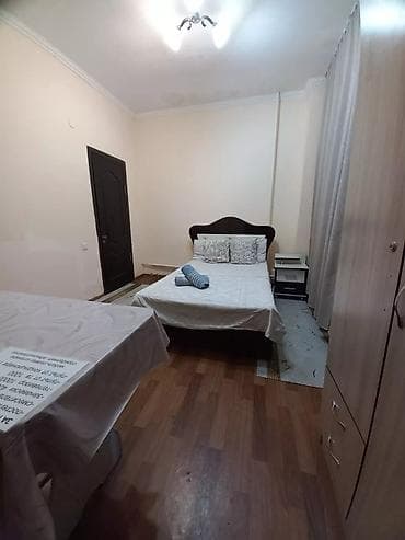 суточный квартира нарын: 1 комната, Душевая кабина, Постельное белье, Кондиционер — 4