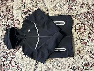 nike react: Nike Tech Fleece худи/толстовка на молнии с капюшоном, черная. Размер — 5