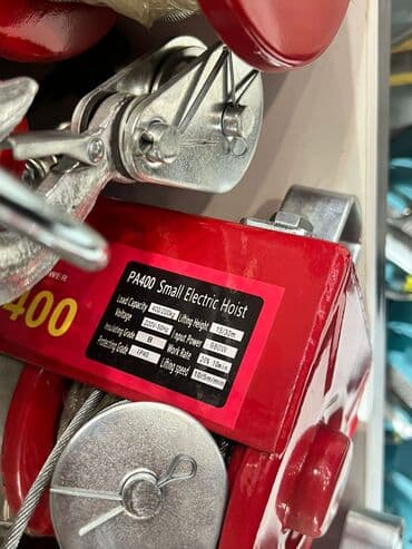 кондитерское оборудование: Электрическая таль (лебёдка) с тросом и пультом управления Описание — 9