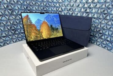 Ноутбук, Apple, 8 ГБ ОЗУ, Apple M3 Pro, 14.1 ", Б/у, память SSD