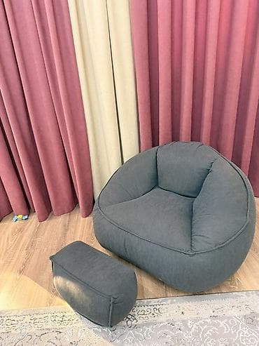 пуфики кресло мешки: Бинбэг, Новый, цвет - Оранжевый — 5