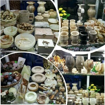 камни для аквариума: Изделия из Оникс-а, натуральный природный камень — 1