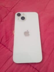 бу 11 айфон: IPhone 13, Колдонулган, 128 ГБ, Ак, Заряддоочу түзүлүш, Коргоочу айнек, Каптама, 100 % — 2