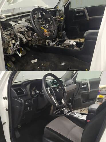 оборудование для химчистки авто: Перетяжка реставрация торпедо, перешив сидений, покраска пластиковых — 5