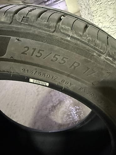 55: Шины 215 / 55 / R 17, Лето, Легковые, Michelin — 2
