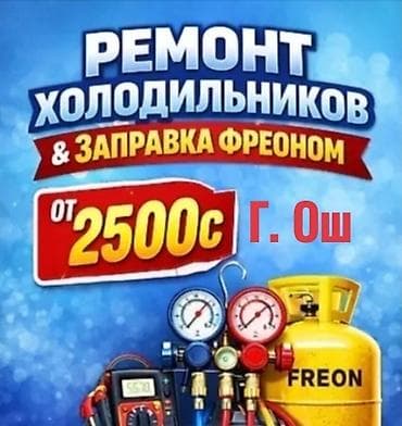 ох 470: Ремонт холодильников всех марок в г. Ош. - Диагностика и устранение — 1