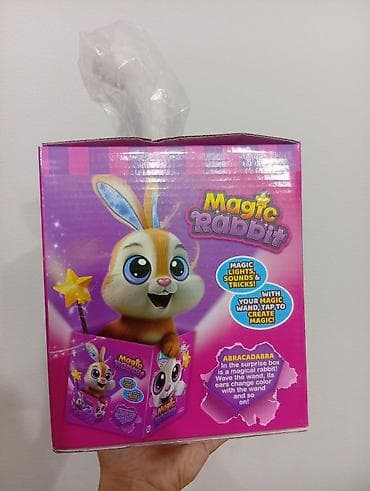Декоративдик коендор: Интерактивная игрушка Pet Furry Magic Rabbit — «волшебный кролик» в — 2
