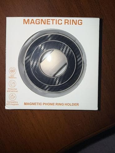 spy camera: Магнитное кольцо-держатель для телефона (Magnetic Phone Ring Holder) — 1