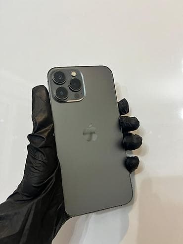IPhone 13 Pro Max, Б/у, 512 ГБ, Графит, 77 % — 8