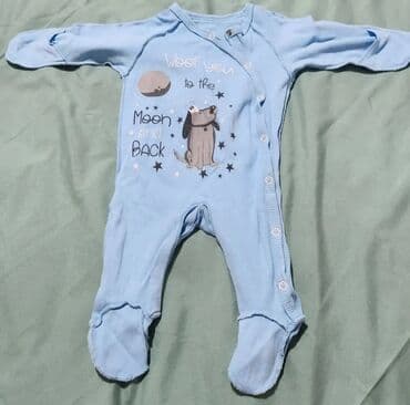 комплект для мальчика: Комплект, цвет - Голубой, Б/у — 10