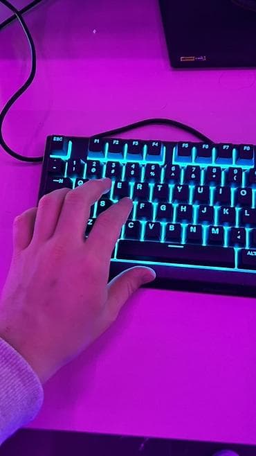 айфон полтавка: Клавиатура, SteelSeries, Мембранная, Проводное подключение, Размер: 80% — 4