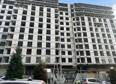 однокомнатная квартира в рассрочку: 1 комната, 58 м², Элитка, 4 этаж, ПСО (под самоотделку) — 1