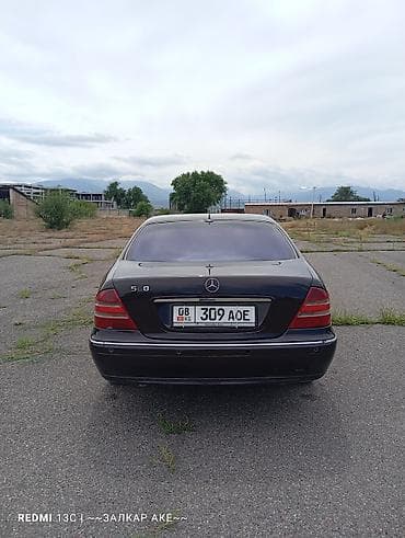 авто 10 регион: Mercedes-Benz S-Class: 2001 г., 4.3 л, Автомат, Бензин, Седан — 7