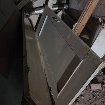 ворота для гаража цена: Межкомнатная дверь со стеклом, 199 * x 70 см, Б/у — 3