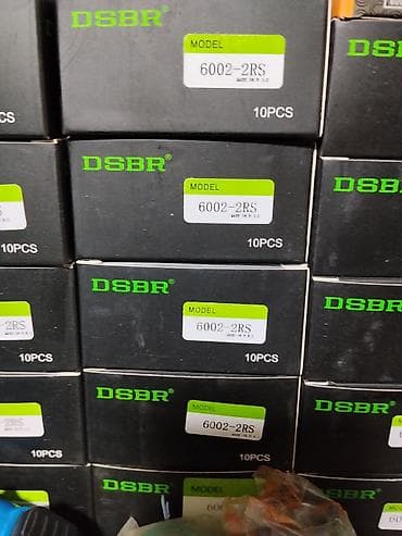 Подшипники шариковые радиальные DSBR 6002-2RS - Модель: 6002-2RS -