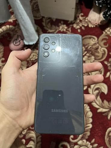 Samsung Galaxy A32, Б/у, цвет - Серый, 2 SIM