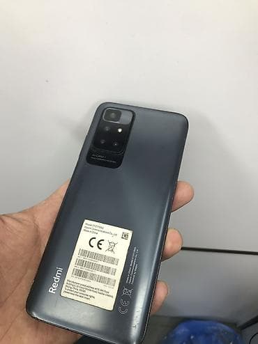 пректор: Redmi, Redmi 10, Б/у, 128 ГБ, цвет - Черный, 1 SIM, 2 SIM — 4