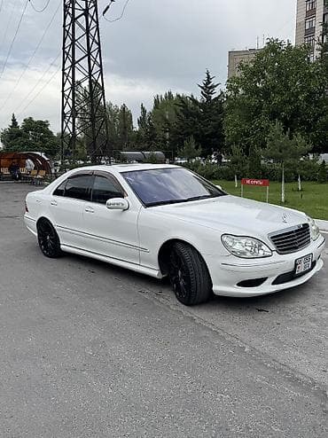 ничего: Mercedes-Benz S-class AMG: 2004 г., 5.5 л, Автомат, Бензин, Седан — 2