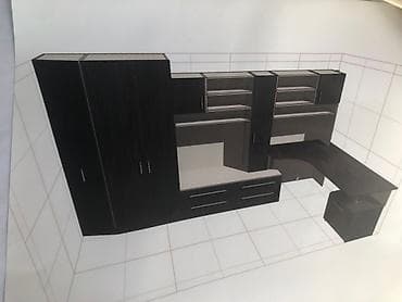 Шкафтар: Продаётся стенка в идеальном состоянии Длина - 360; высота - 210 — 1