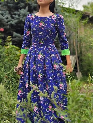 плащ велюр: Вечернее платье, Коктейльное, Длинная модель, С рукавами, S, M — 5