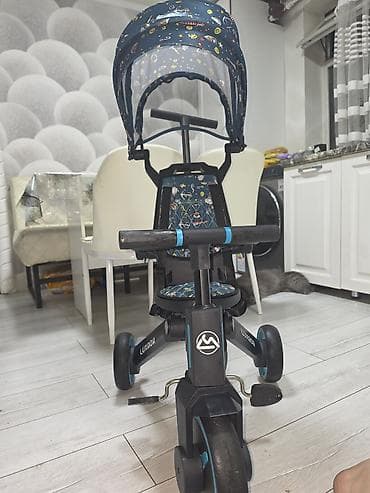 Балдар дүйнөсү: Складная велоколяска Luxmom 2-в-1. - Формат 2-в-1: используется как — 4