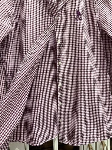 Рубашки: Рубашка U.S. Polo Assn. - Модель: классическая приталенная рубашка на — 4