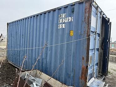 морозильные склады: Морской контейнер 20 футов (High Cube 9'6") - Внешние габариты — 1