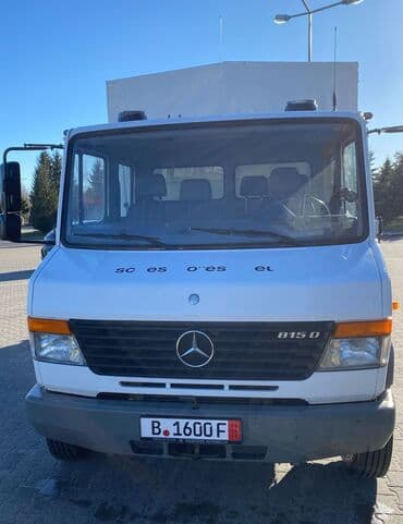 кузов тентовый: Легкий грузовик, Mercedes-Benz, Дубль, Б/у — 15
