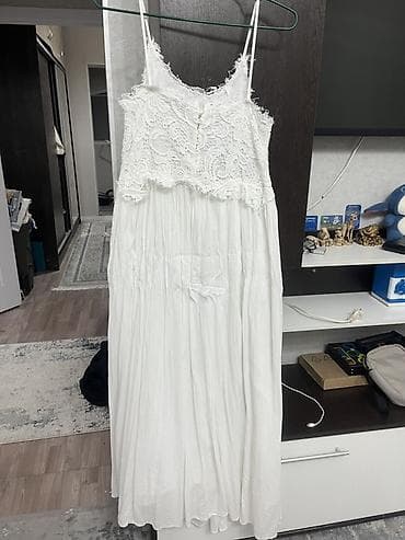 suit: Повседневное платье, Индия, Лето, Длинная модель, Бохо, M — 5