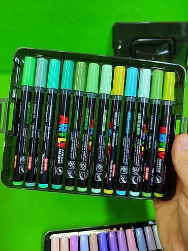 red centr: Маркеры акриловые 60 штук для детского рисования и творчества🖍️ — 10