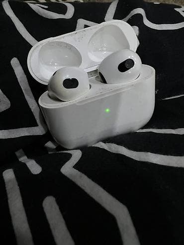 airpods левое ухо: Вкладыши, Apple, Б/у, Беспроводные (Bluetooth), Классические — 2