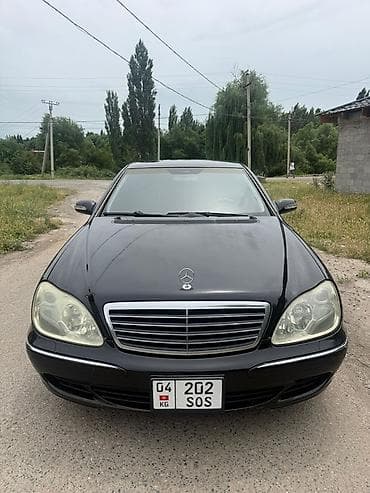 124 e500: Mercedes-Benz S-Class: 2003 г., 3.7 л, Автомат, Газ, Седан — 2