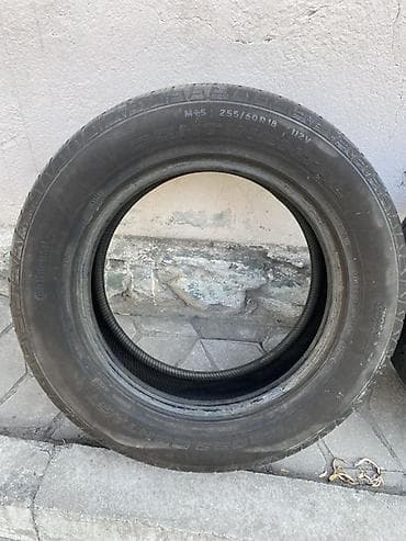 Транспорт: Шины 255 / 60 / R 18, Всесезонная, Б/у, Пара, Внедорожные (АТ/МТ), Continental — 3