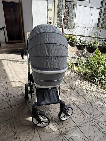 doona x: Коляска Enzo 2 в 1, серый цвет - Модульная система: люлька для — 5